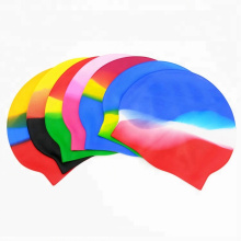 High-classed Soft Silicone Multiple Customized Colors Adults Swimming Caps